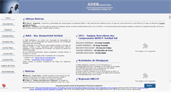 Desktop Screenshot of adeb.espjs.edu.pt